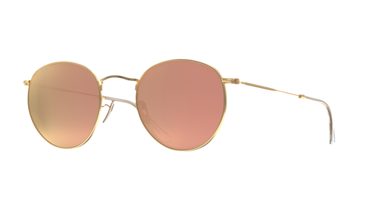 Lentes de Sol Ray Ban RB3447 Round Dorado