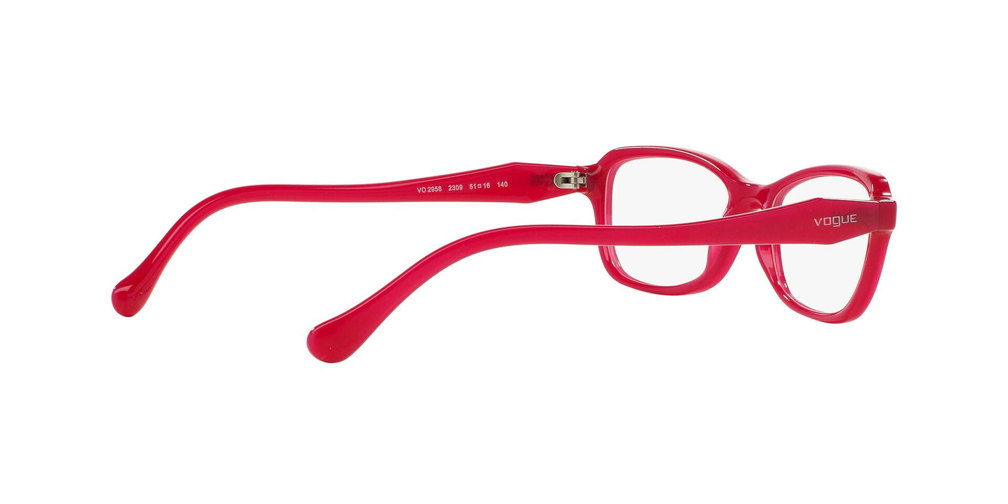 Lente Oftálmico Vogue VO2958 Rojo