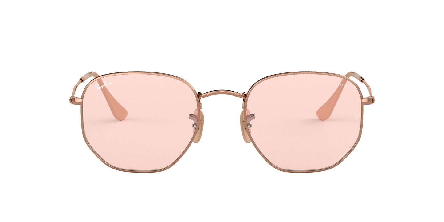 Solar Graduado Ray Ban RB3548N Hexagonal Dorado