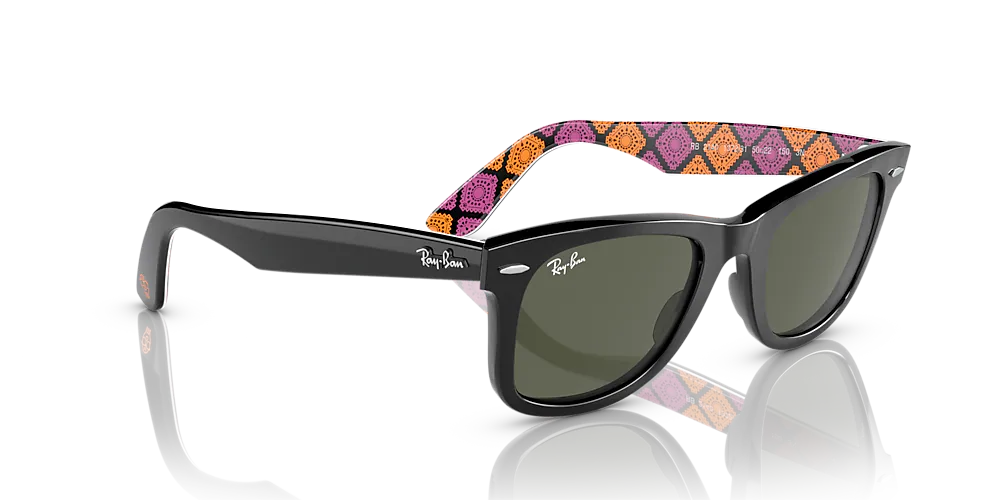 Lentes de Sol Ray Ban RB2132 New Wayfarer Día de Muertos