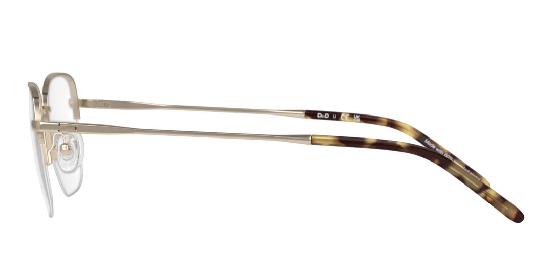 Lente Oftálmico D By D DB1138 Dorado