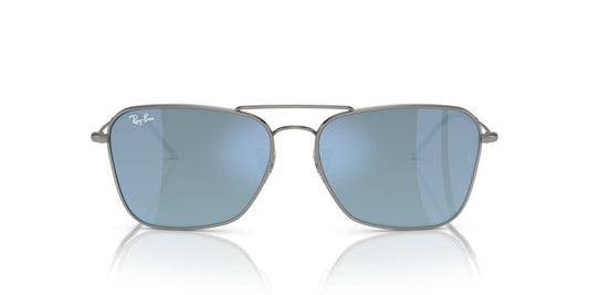 Lentes de Sol Ray Ban RBR0102S Caravan Reverse Plata