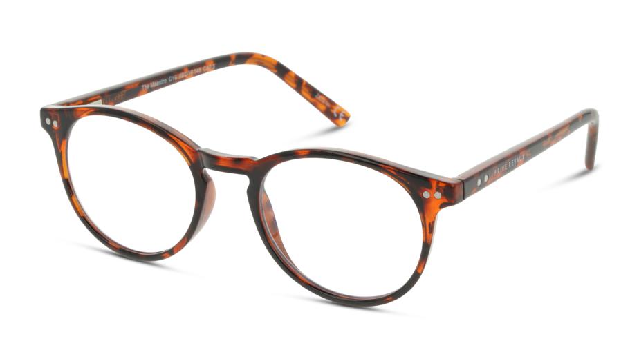 Lente Oftálmico Con Protección Filtro De Luz Azul Privé Revaux THEMAESTRO Havana