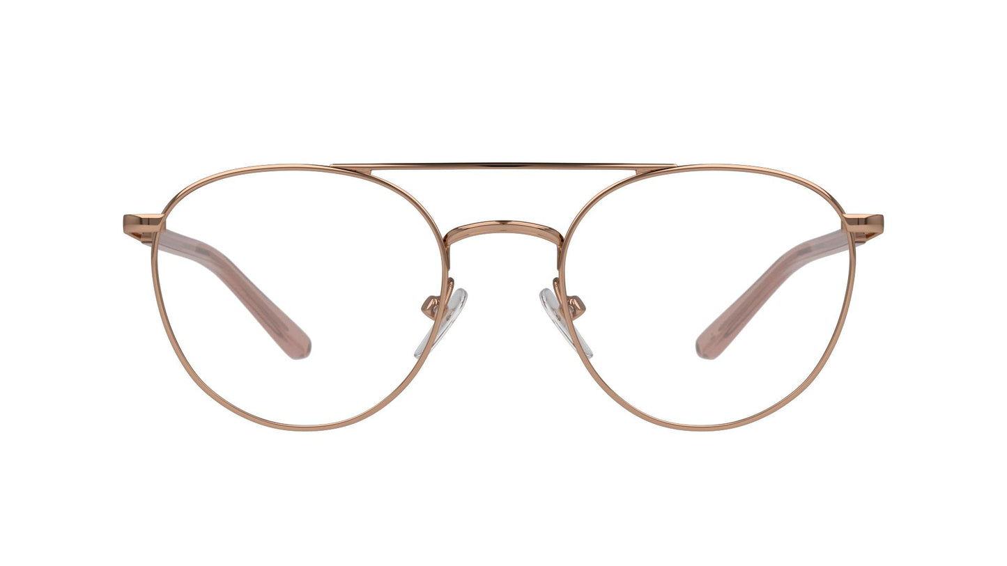 Lente Oftálmico Con Protección Filtro De Luz Azul Privé Revaux THEBROOKLYN Dorado
