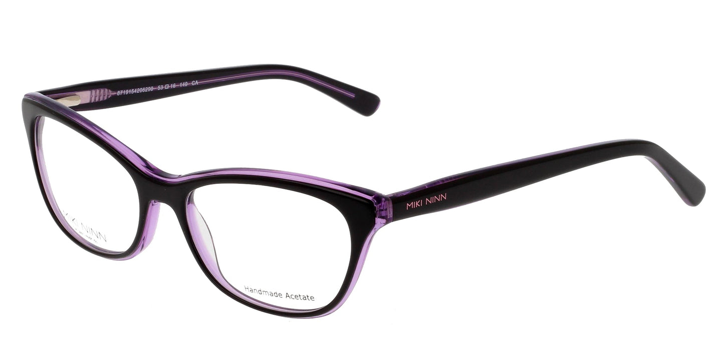 Lente Oftálmico Miki Ninn MNEF02 Negro