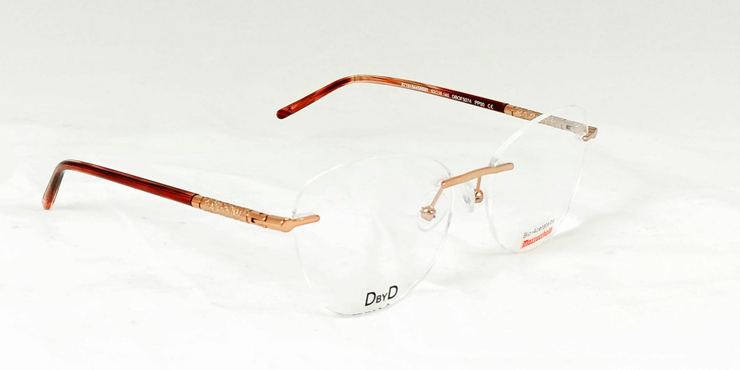 Lente Oftálmico D By D DBOF5074 Rosa