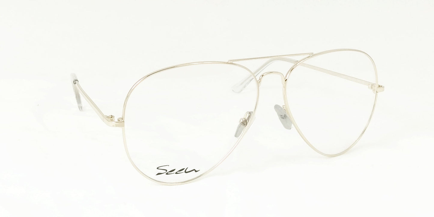 Lente Oftálmico Seen SNJU01 Dorado