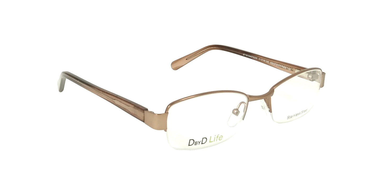 Lente Oftálmico D By D DBOF0023 Beige