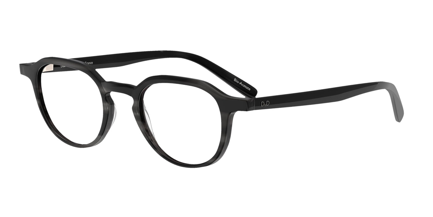 Lente Oftálmico D By D DBOM5047 Gris-Más Visión México