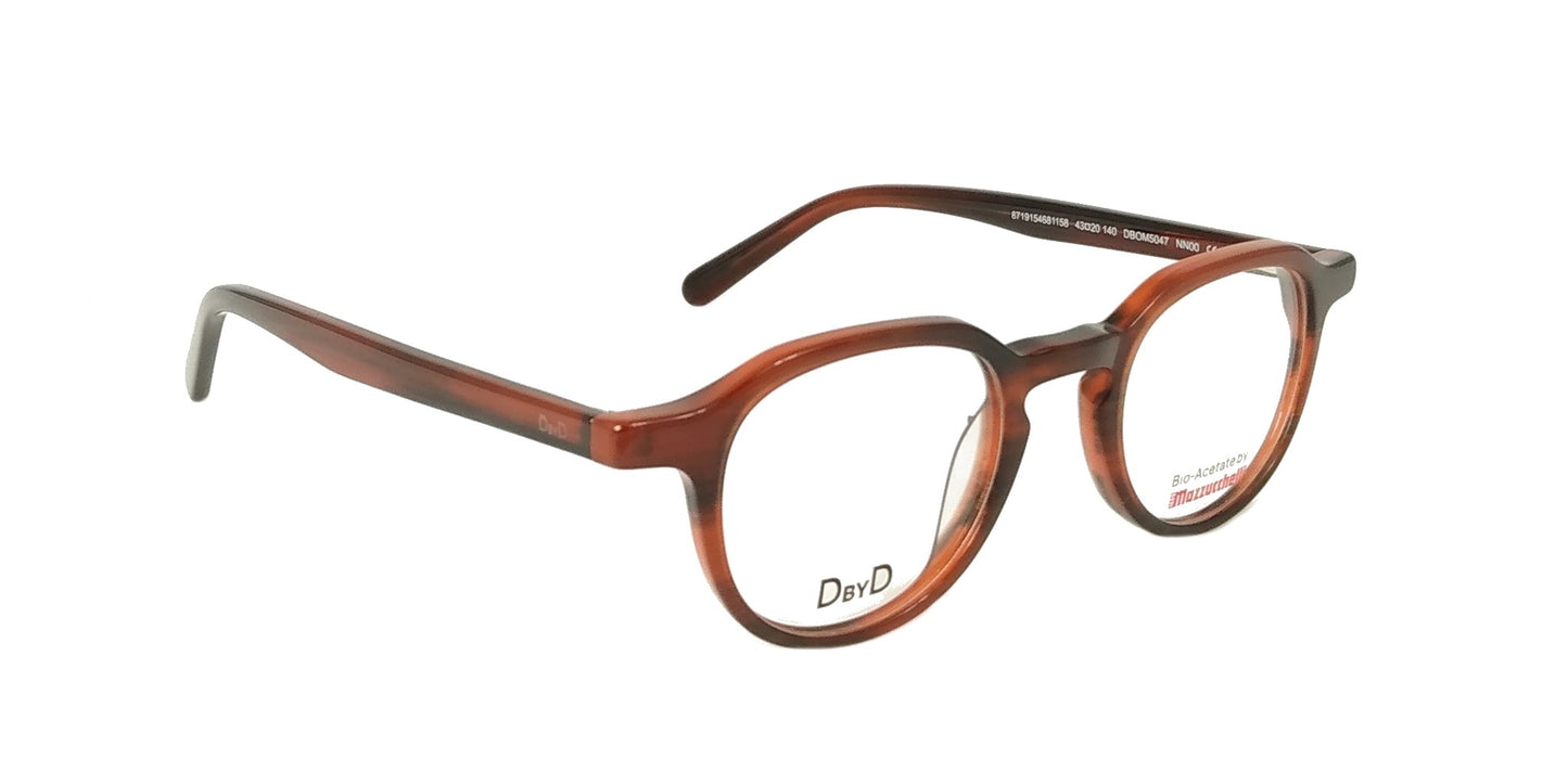 Lente Oftálmico D By D DBOM5047 Café