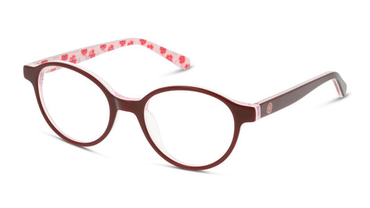Lente Oftálmico Unofficial Kids UNOJ0002 Rojo