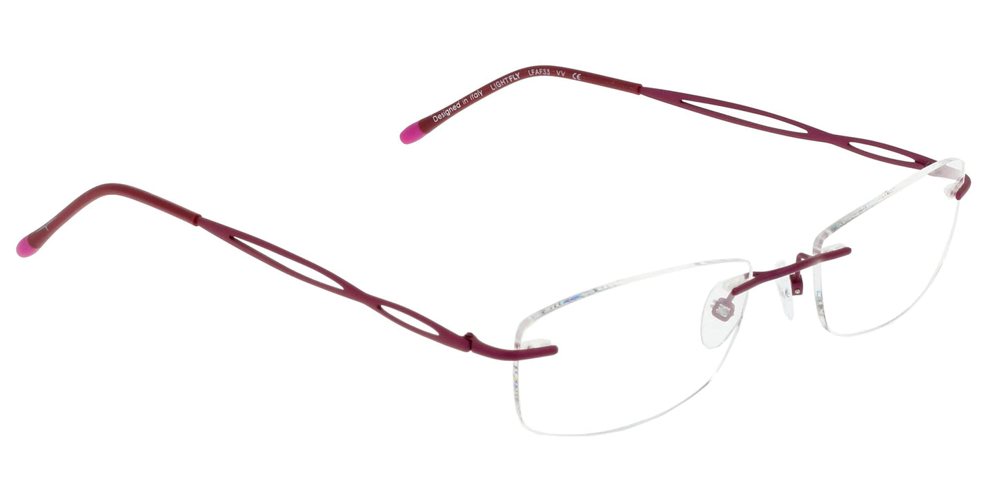 Lente Oftálmico Light Fly LFAF33 Morado