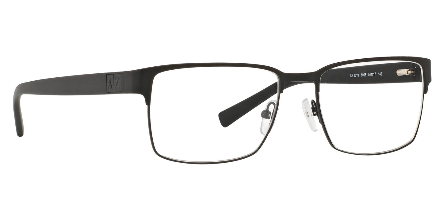 Lente Oftálmico Armani Exchange AX1019 Negro-Más Visión México
