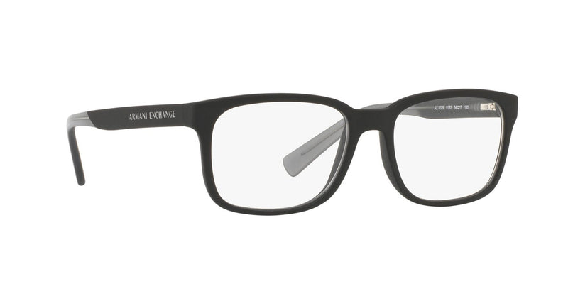 Lente Oftálmico Armani Exchange AX3029 Negro-Más Visión México