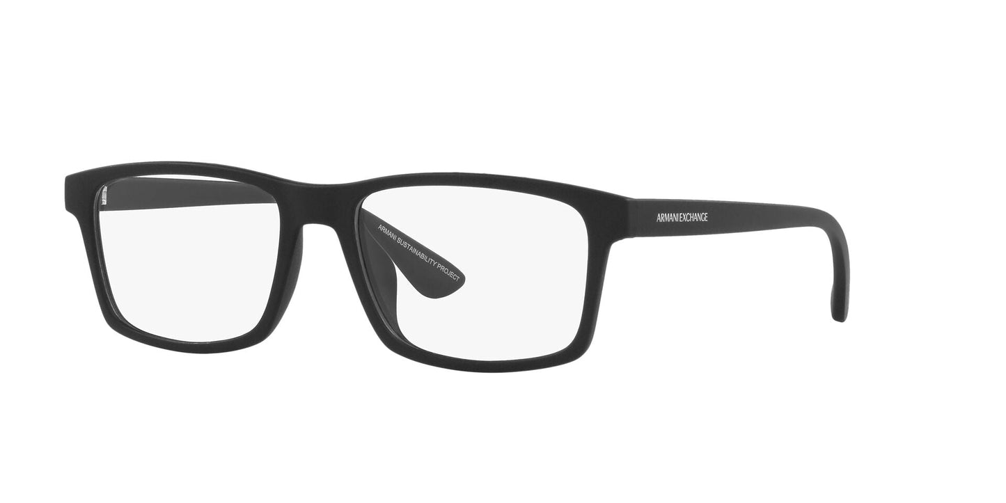 Lente Oftálmico Armani Exchange AX3083U Negro-Más Visión México