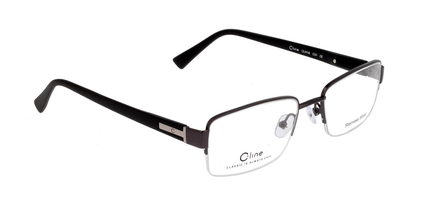 Lente Oftálmico C-Line CLICLH18 Gris-Más Visión México