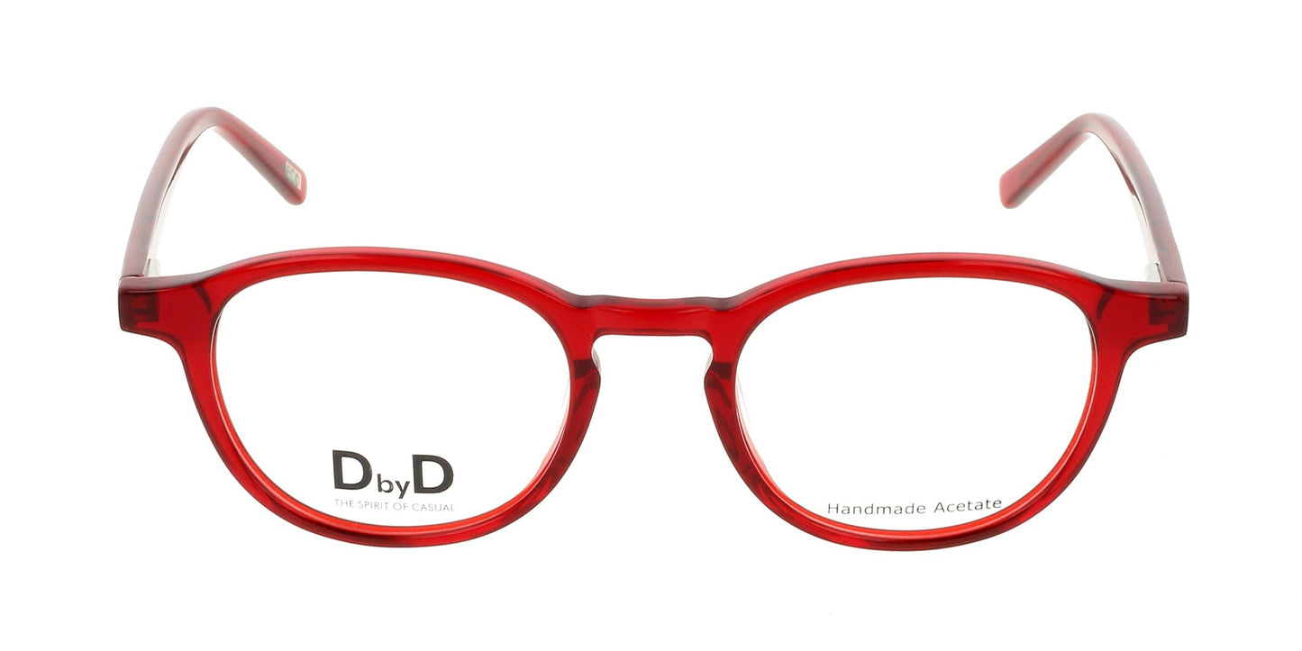 Lente Oftálmico D By D DBJU08 Rojo-Más Visión México