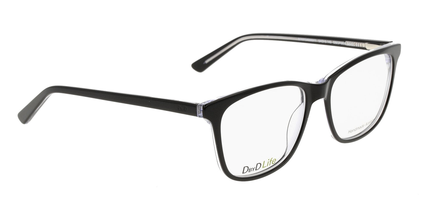 Lente Oftálmico D By D DBOF0035 Negro-Más Visión México