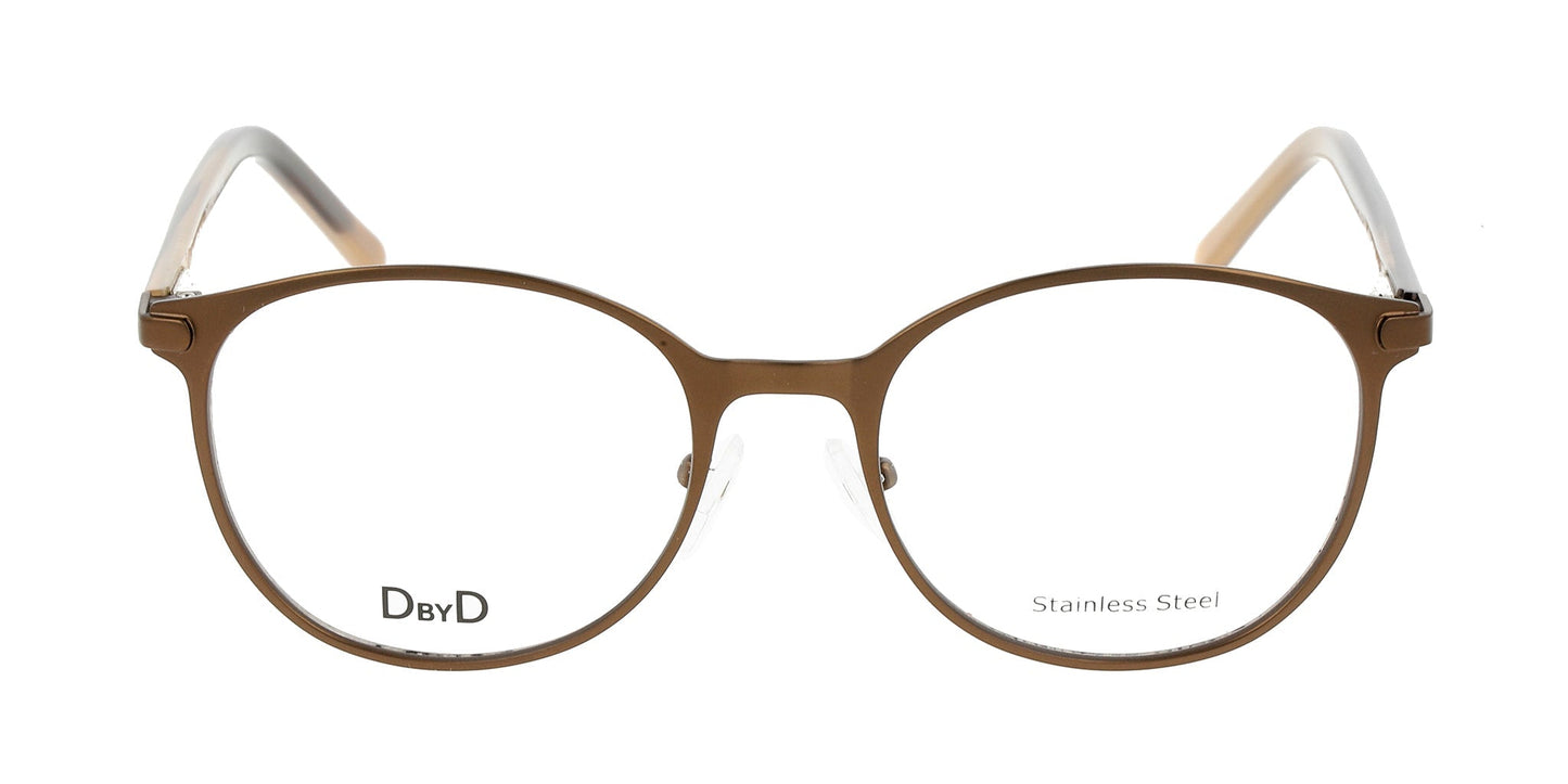Lente Oftálmico D By D DBOF5044 Café-Más Visión México