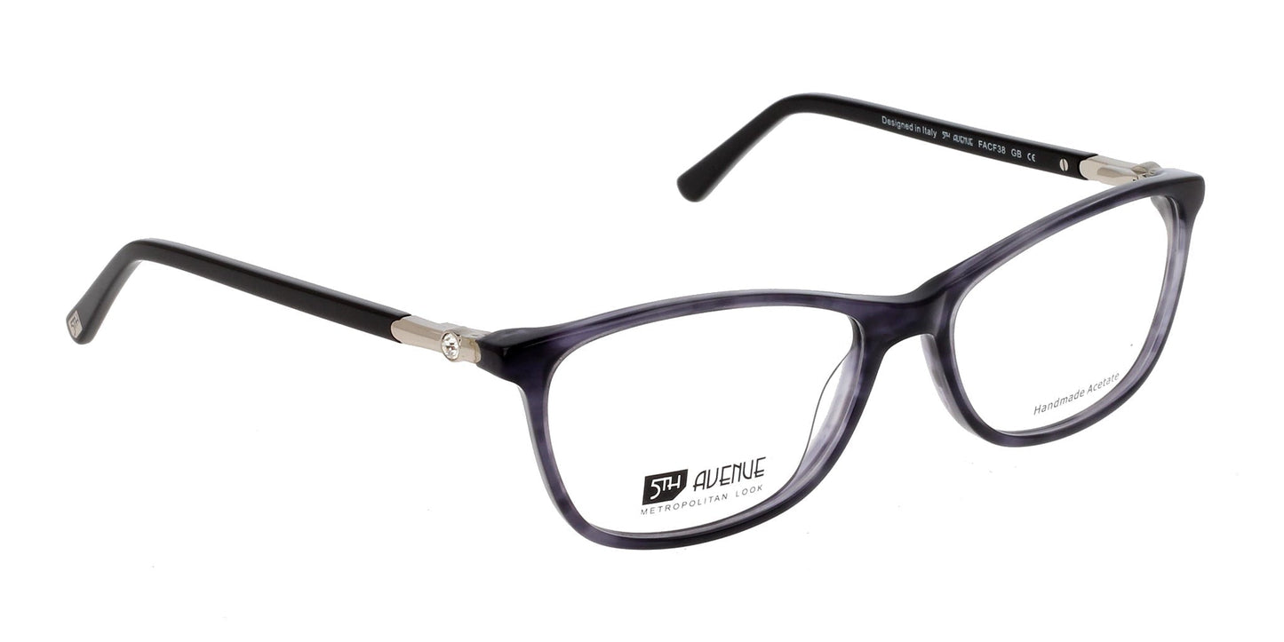 Lente Oftálmico Fifth Avenue FACF38 Gris-Más Visión México