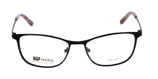 Lente Oftálmico Fifth Avenue FAFF14 Negro-Más Visión México