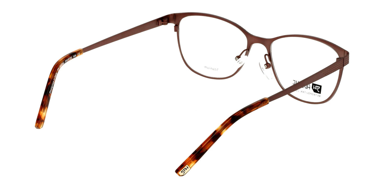 Lente Oftálmico Fifth Avenue FAHF20 Café-Más Visión México