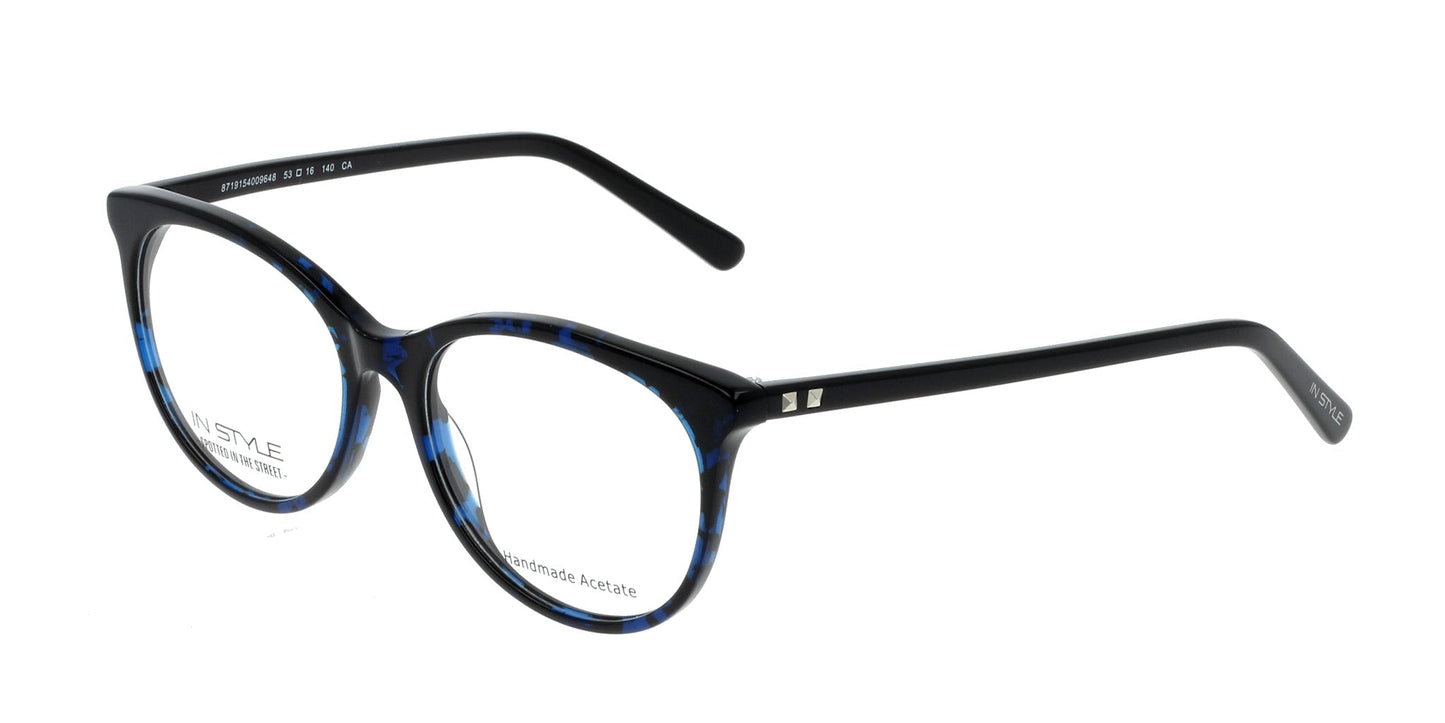 Lente Oftálmico In Style ISCF04 Azul-Más Visión México