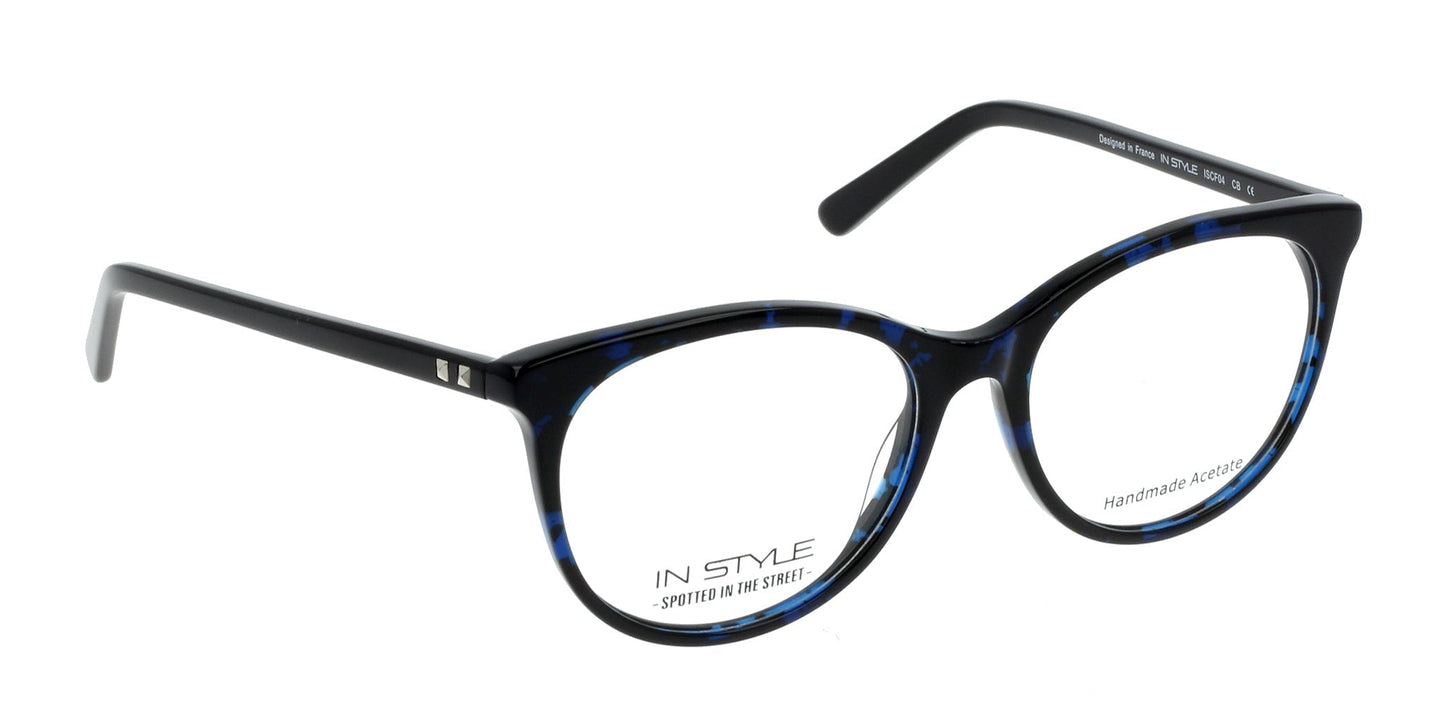 Lente Oftálmico In Style ISCF04 Azul-Más Visión México