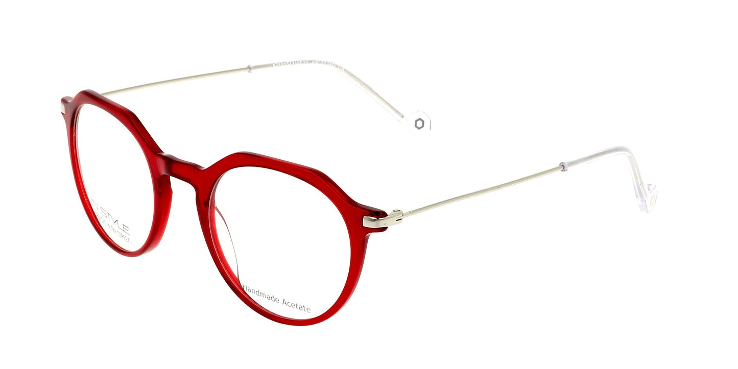 Lente Oftálmico In Style ISHF04 Rojo-Más Visión México