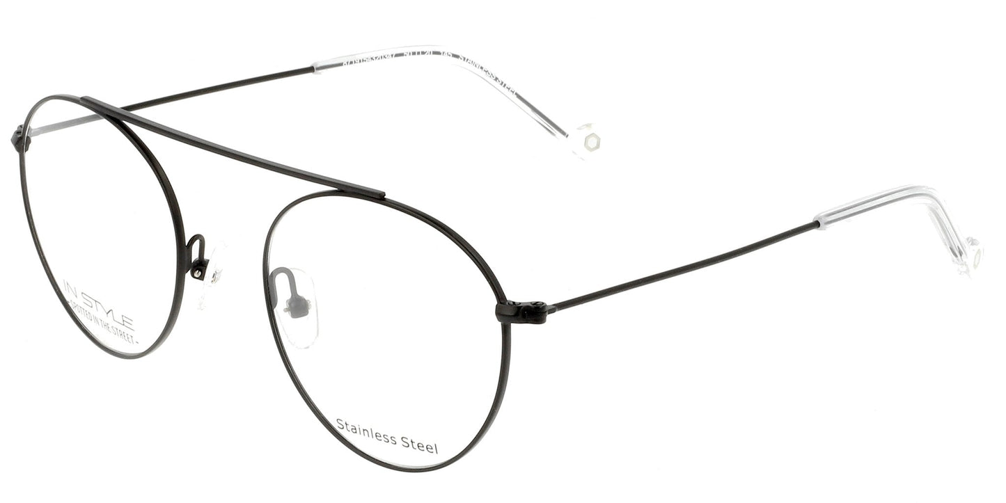 Lente Oftálmico In Style ISHM22 Negro-Más Visión México