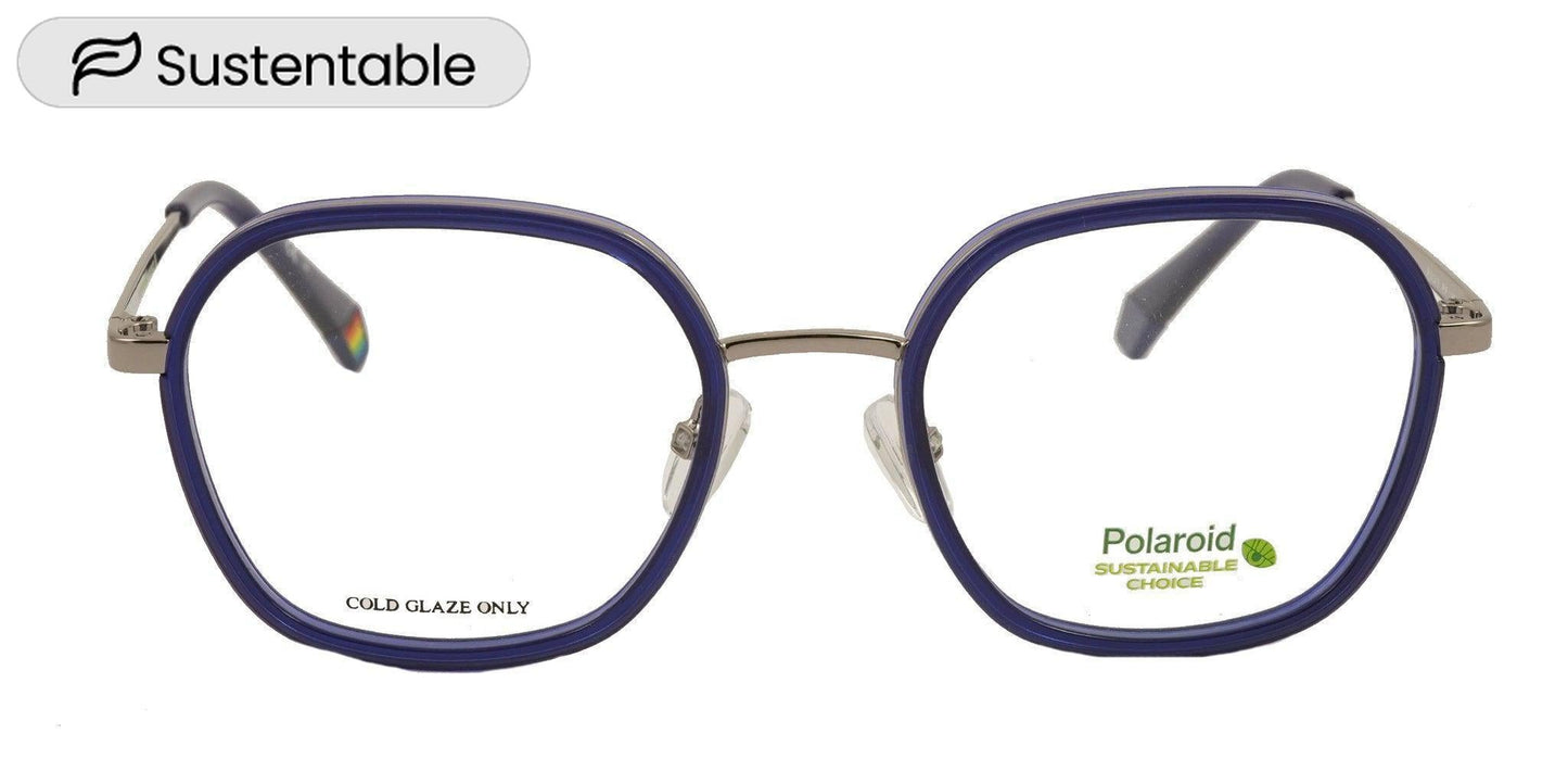 Lente Oftálmico Polaroid PLDD419 Azul-Más Visión México