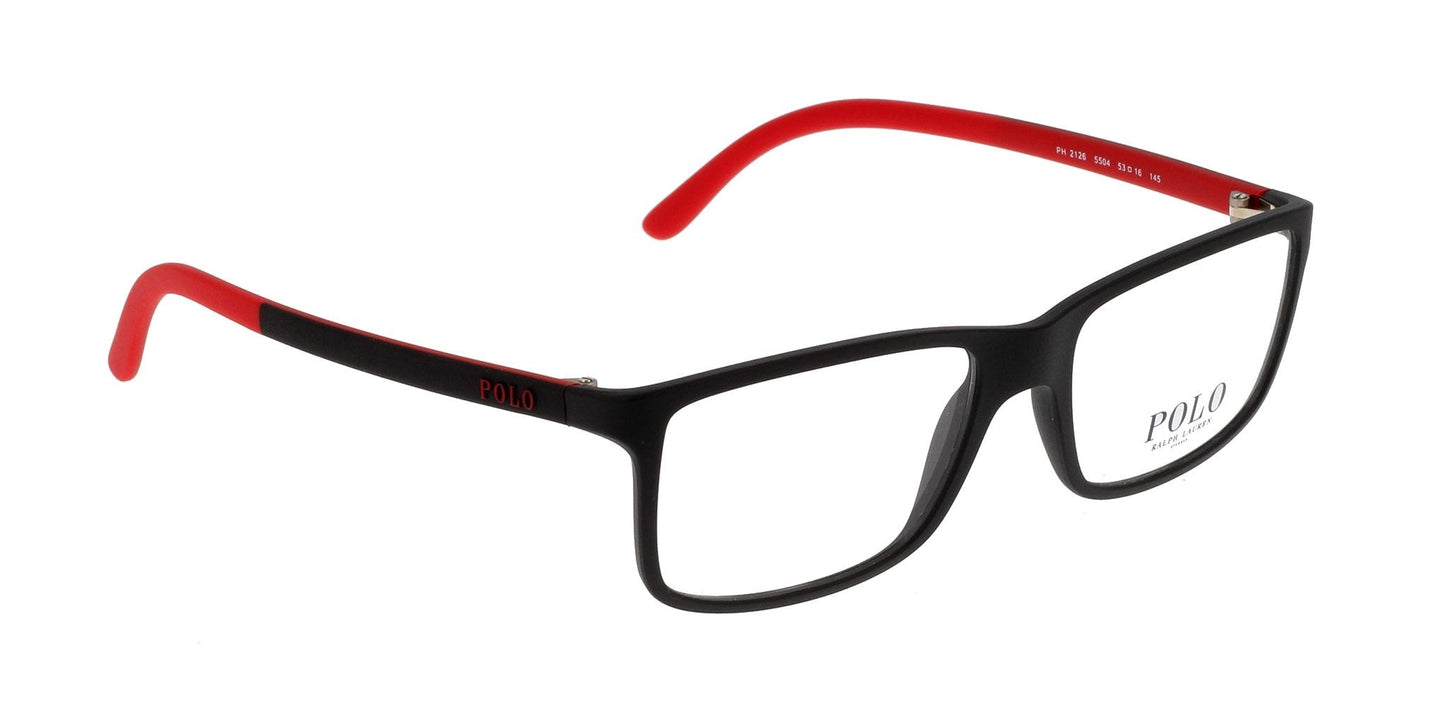Lente Oftálmico Polo PH2126 Negro-Más Visión México