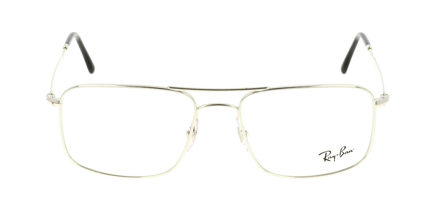 Lente Oftálmico Ray Ban RX6434 Plata-Más Visión México