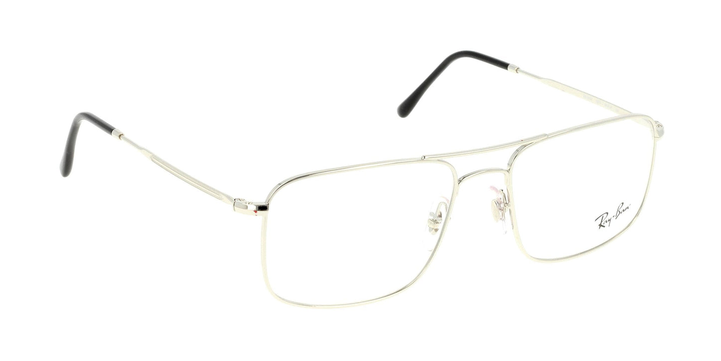 Lente Oftálmico Ray Ban RX6434 Plata-Más Visión México