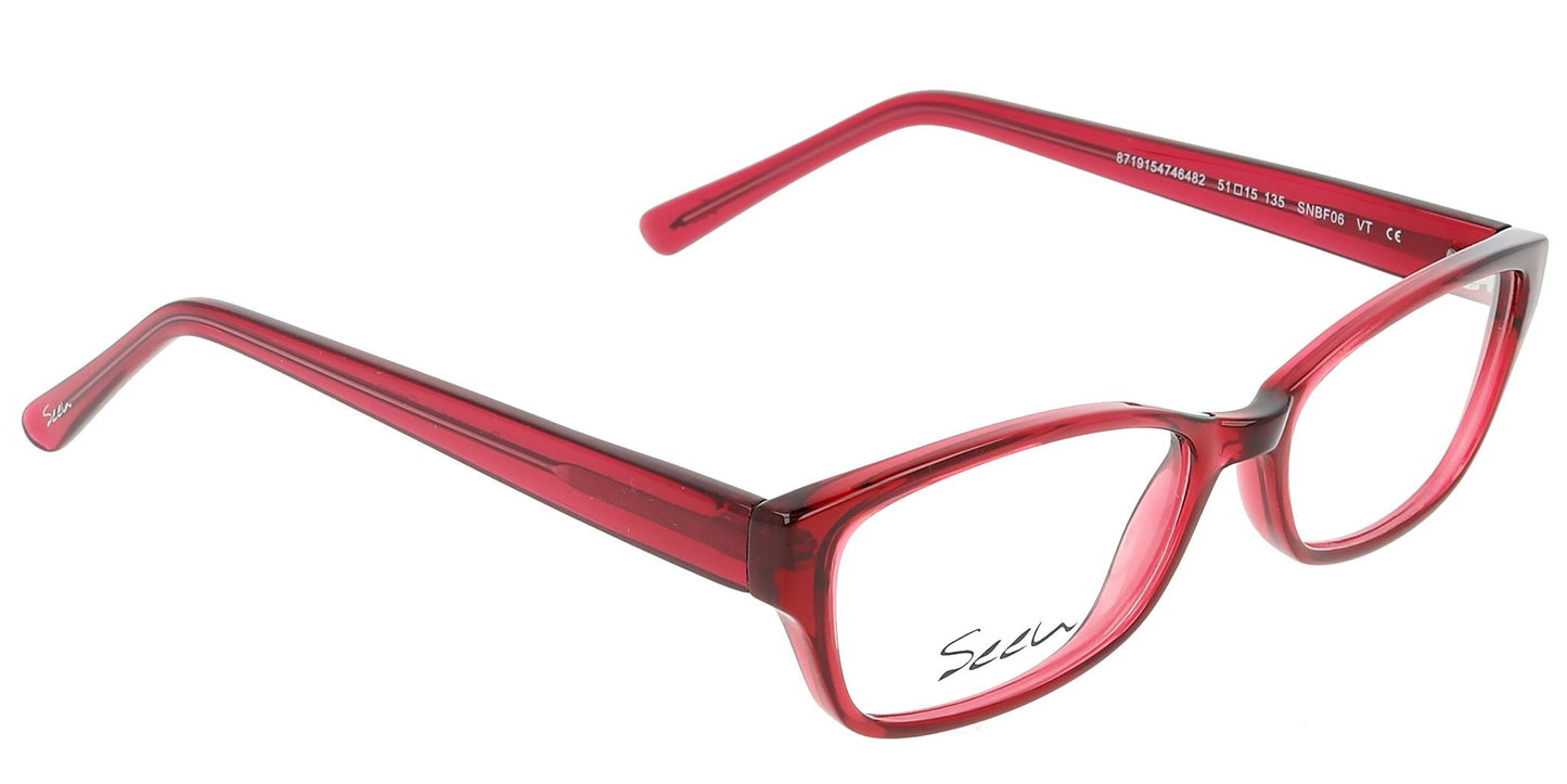 Lente Oftálmico Seen SNBF06 Rojo-Más Visión México