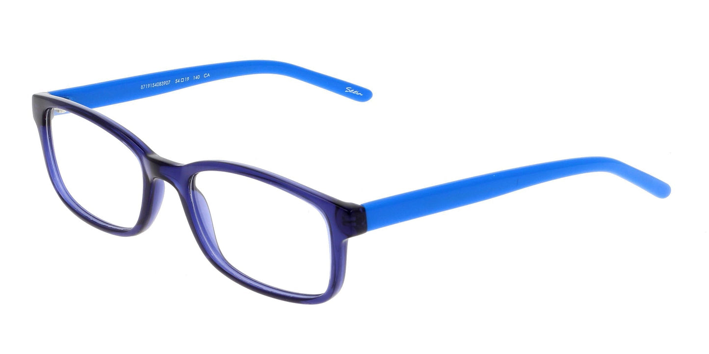 Lente Oftálmico Seen SNCM22 Azul-Más Visión México