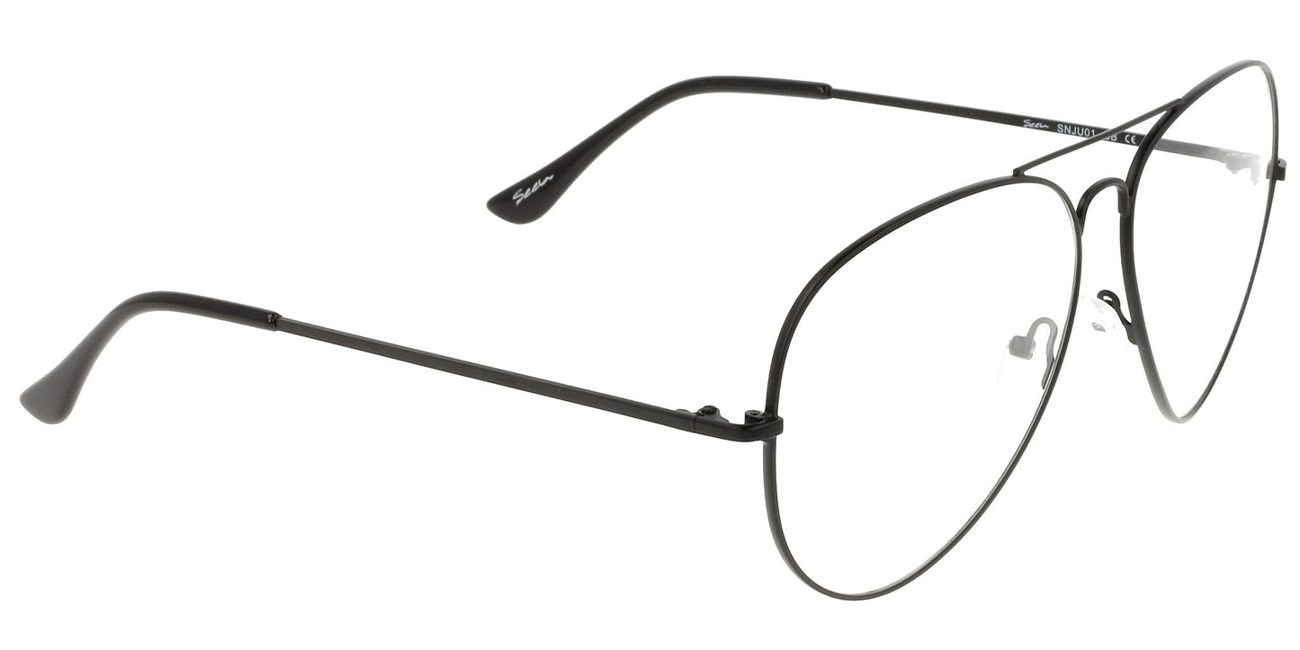 Lente Oftálmico Seen SNJU01 Negro-Más Visión México