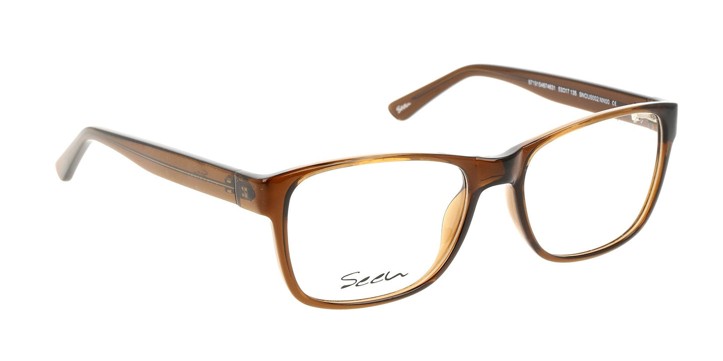 Lente Oftálmico Seen SNOU5002 Café-Más Visión México