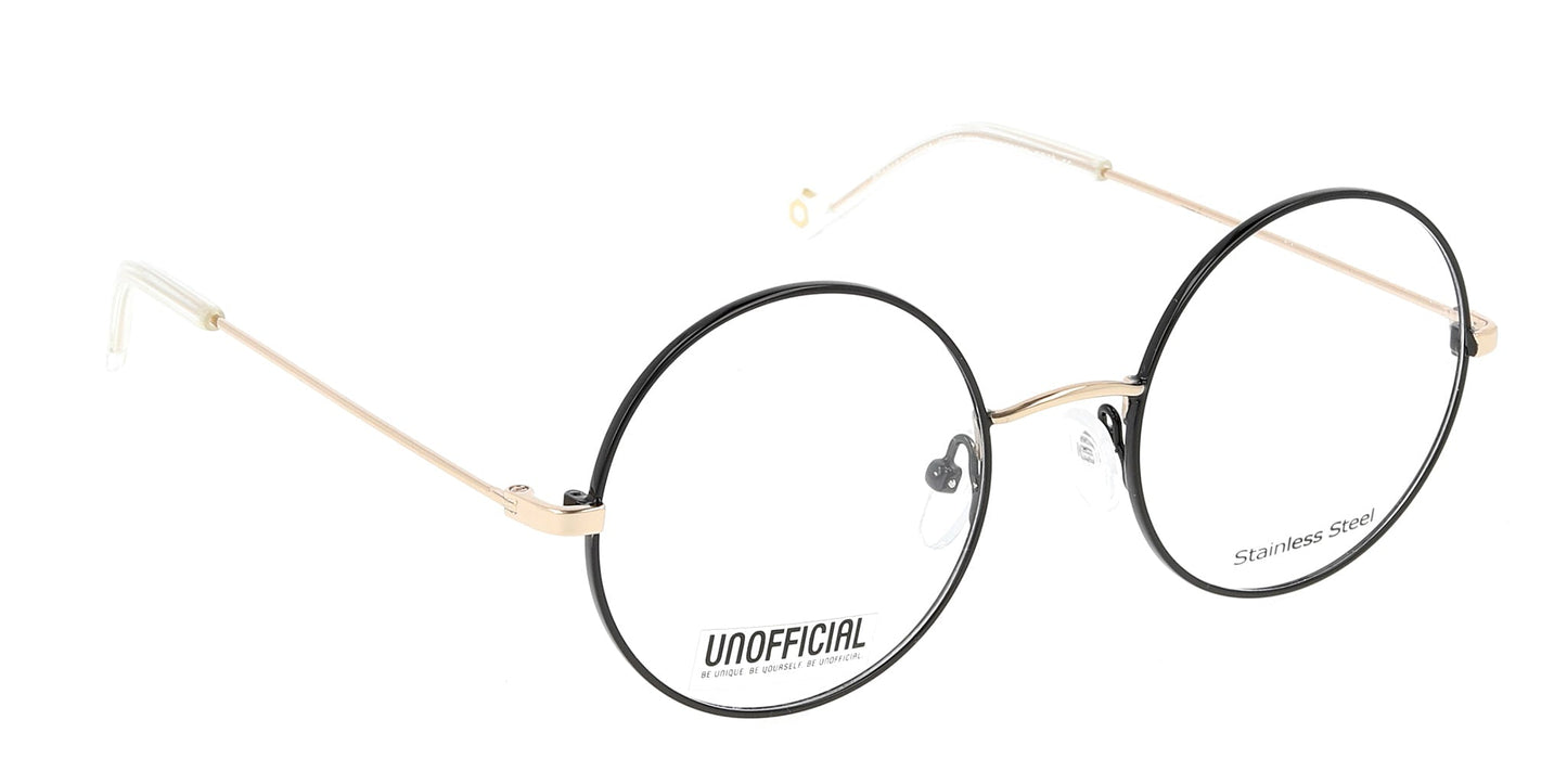 Lente Oftálmico Unofficial UNOF0075 Negro-Más Visión México