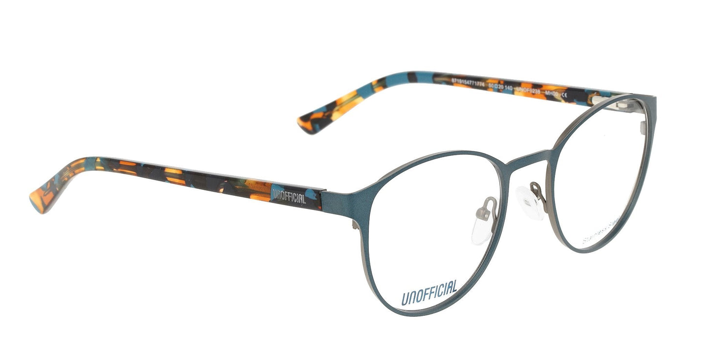 Lente Oftálmico Unofficial UNOF0238 Azul-Más Visión México