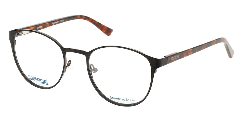 Lente Oftálmico Unofficial UNOF0238 Negro-Más Visión México