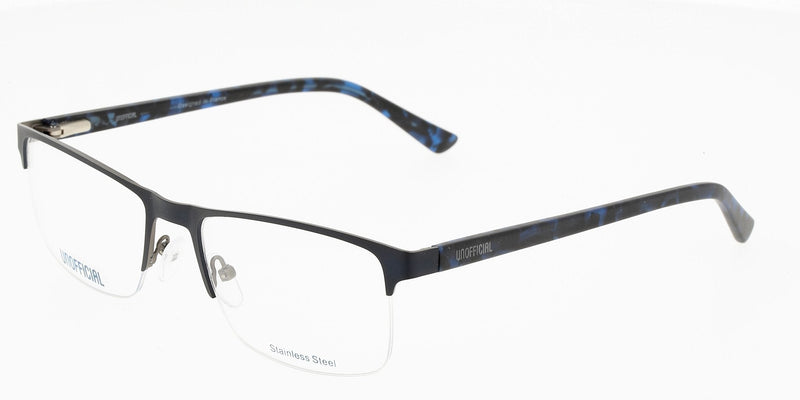 Lente Oftálmico Unofficial UNOM0183 Azul-Más Visión México