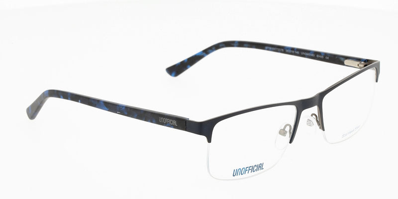Lente Oftálmico Unofficial UNOM0183 Azul-Más Visión México