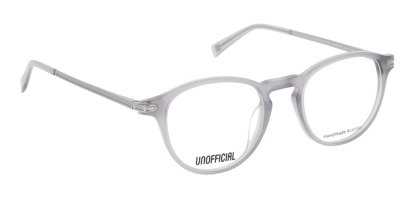 Lente Oftálmico Unofficial UNOM0194 Gris-Más Visión México