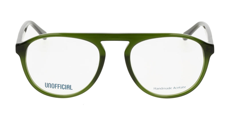 Lente Oftálmico Unofficial UNOM0226 Verde-Más Visión México