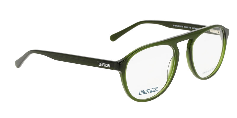 Lente Oftálmico Unofficial UNOM0226 Verde-Más Visión México