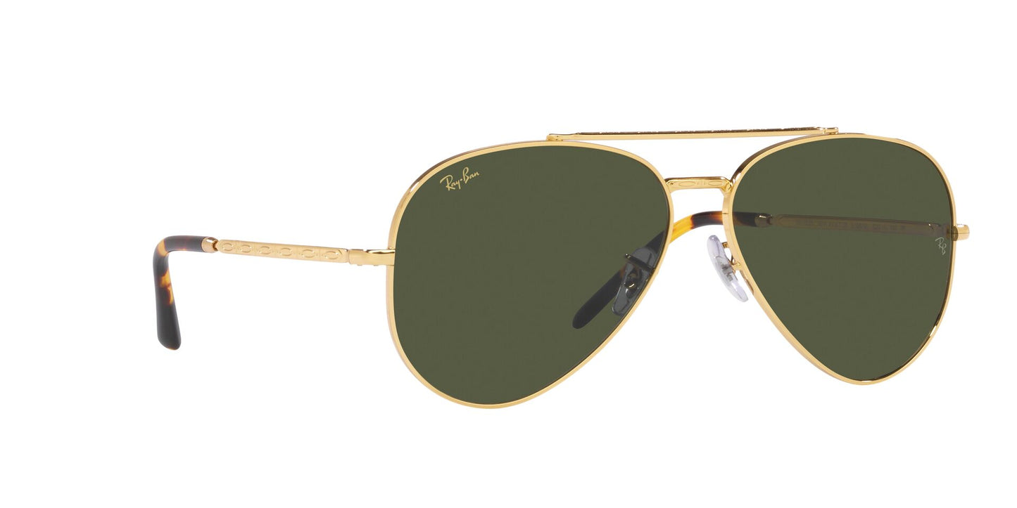 Lentes de Sol Ray Ban RB3625 New Aviator Dorado