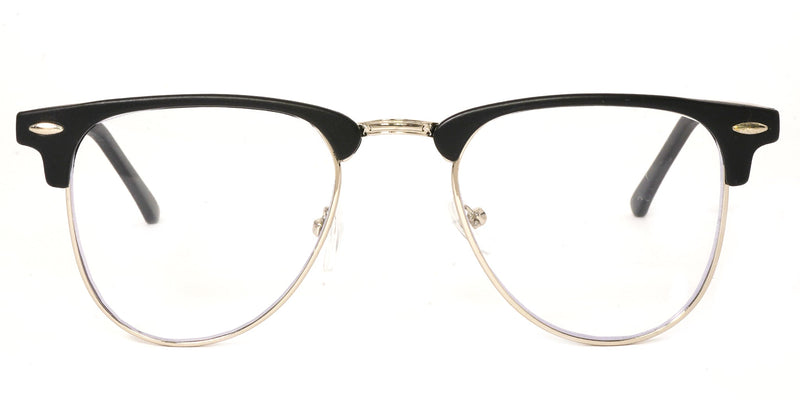 Lentes Blue Light sin graduación Dorado-Más Visión México