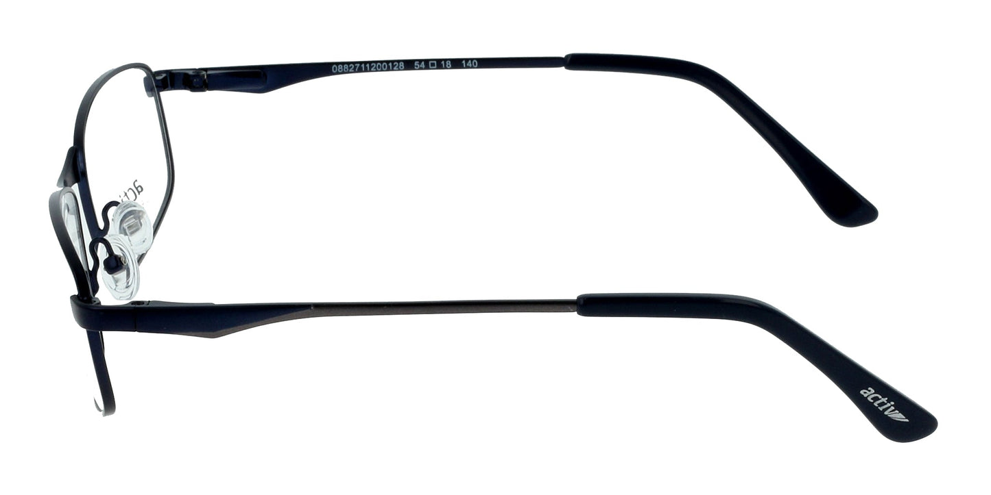 Lentes Blue Light sin graduación Negro-Más Visión México