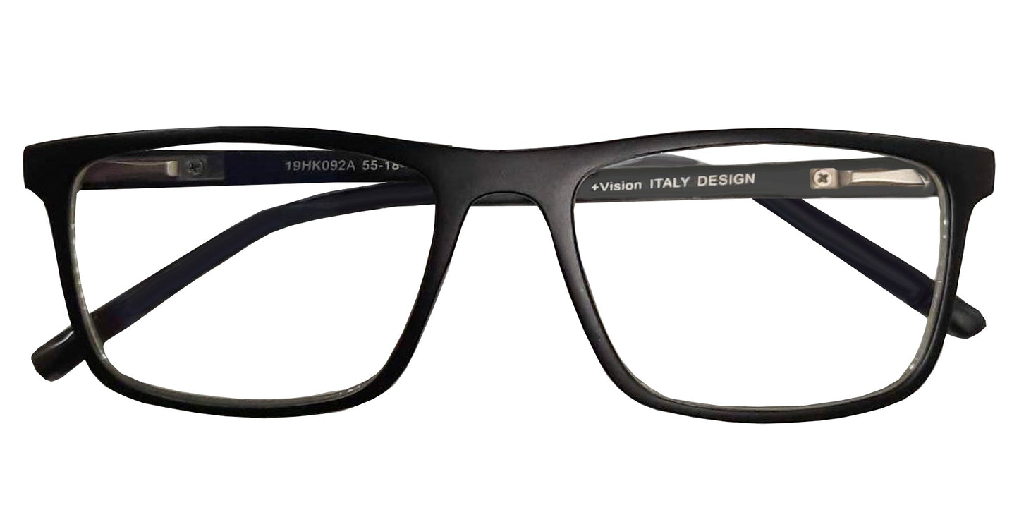 Lentes Blue Light sin graduación Negro-Más Visión México